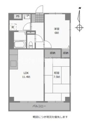 ハイツはとの物件間取画像